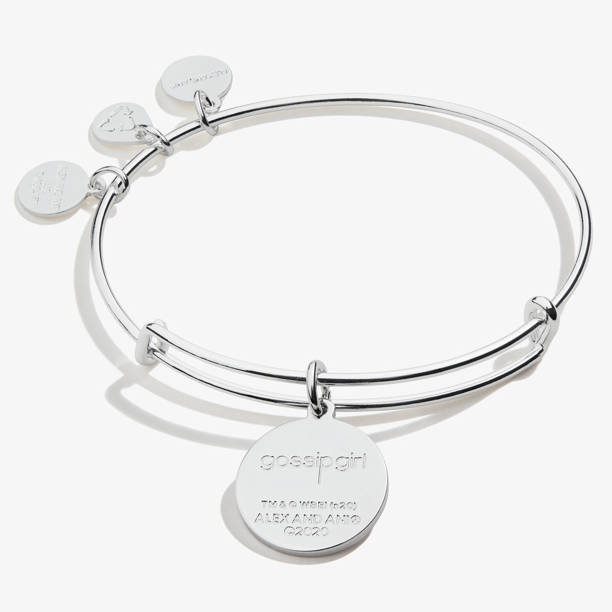 Gossip Girl Logo Charm Bangle