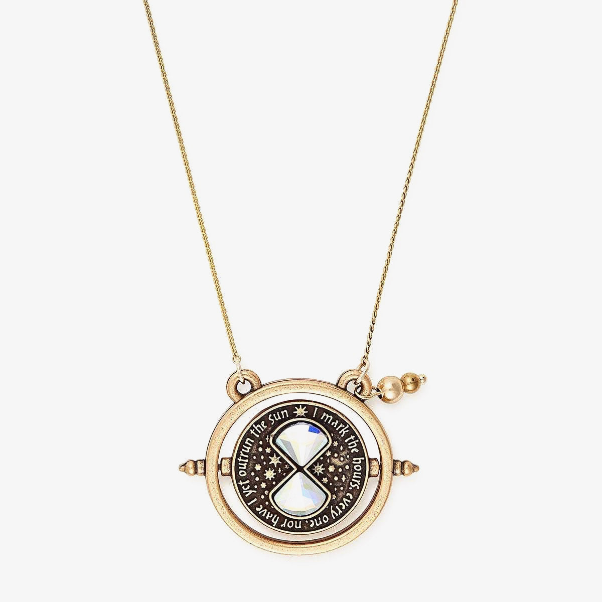 Harry Potterâ„?Time Turner Spinner Necklace