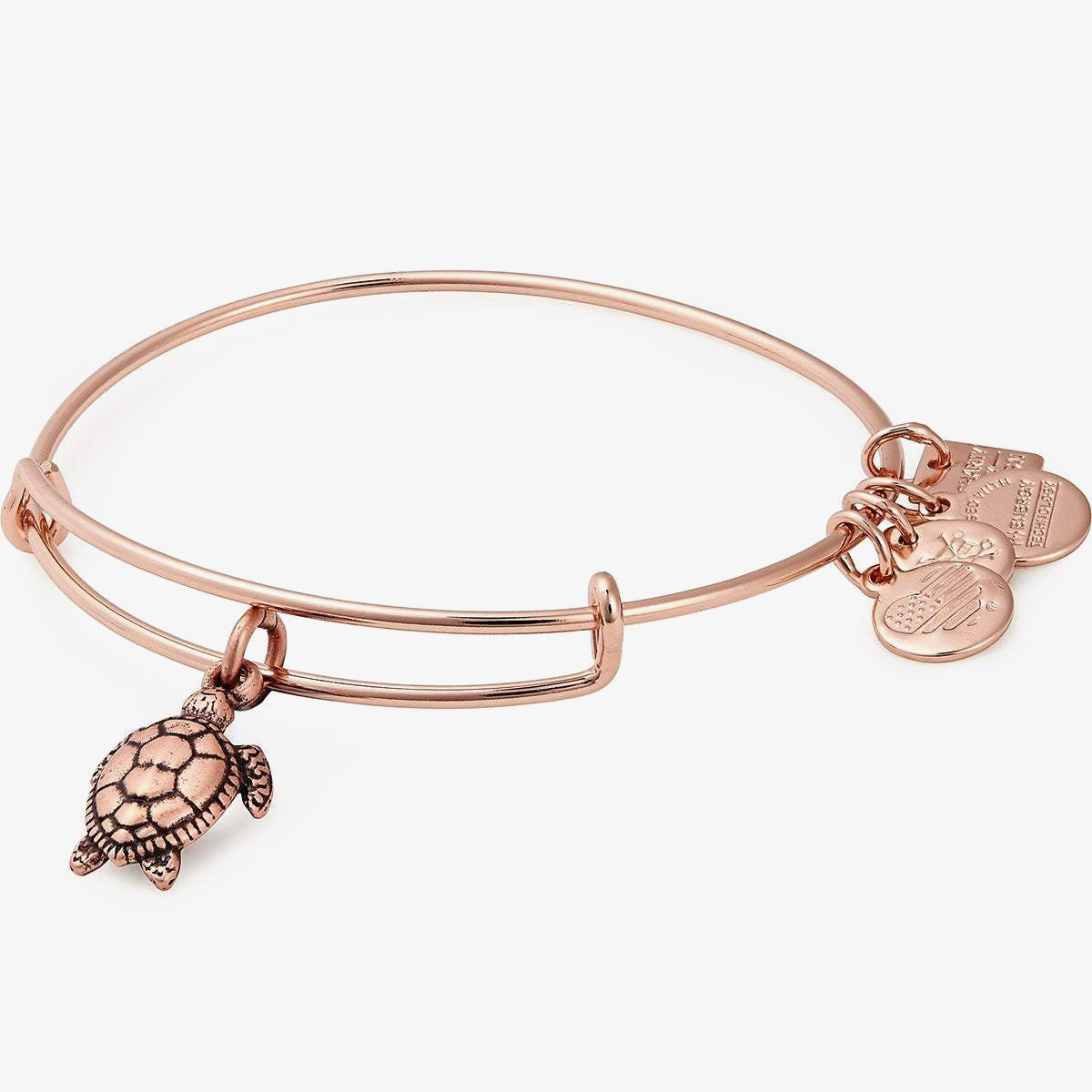 Sea Turtle Charm Bangle