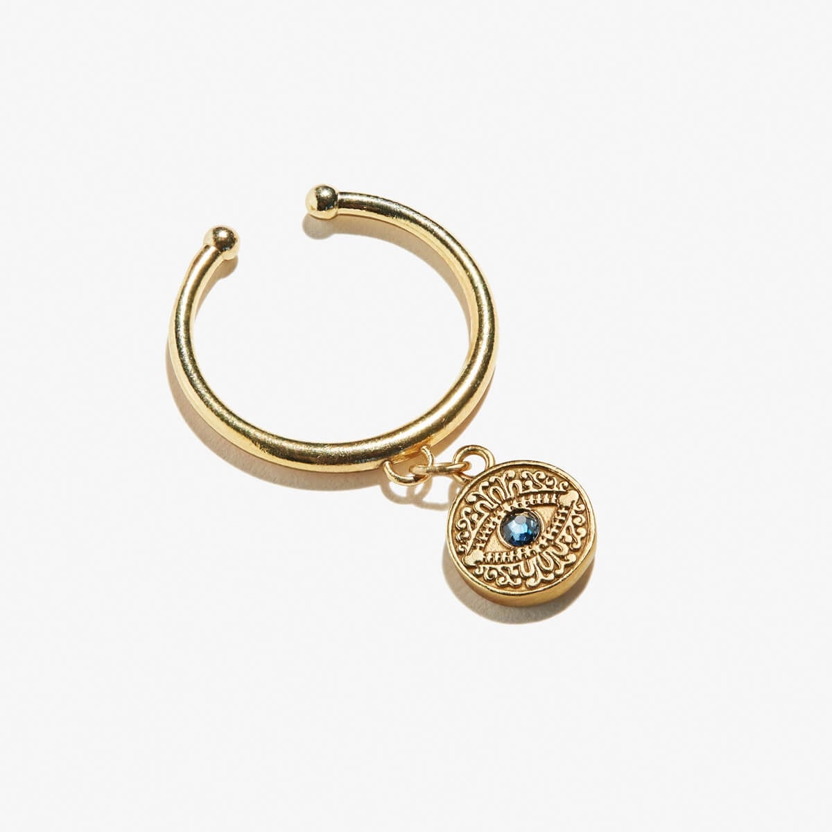 Evil Eye Charm Ring